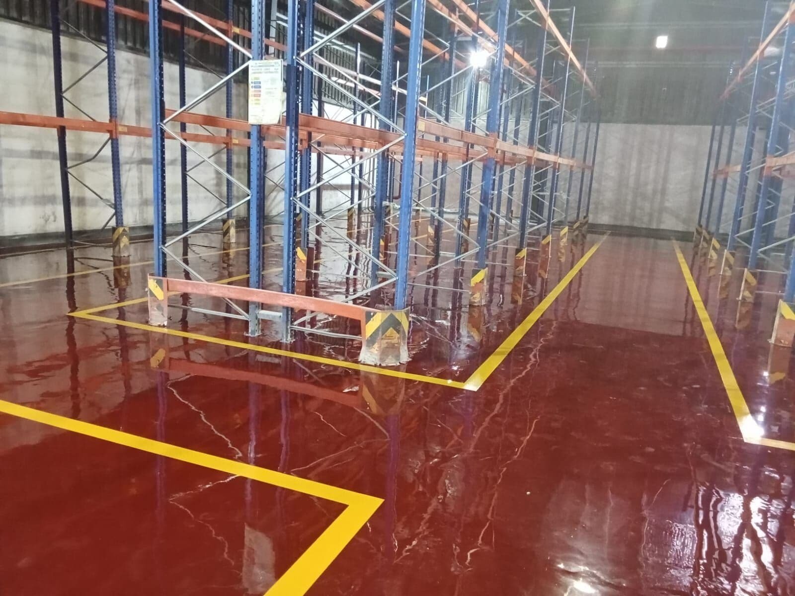 Industrial Epoxy Flooring Service in Bahadurgarh - SR Paints