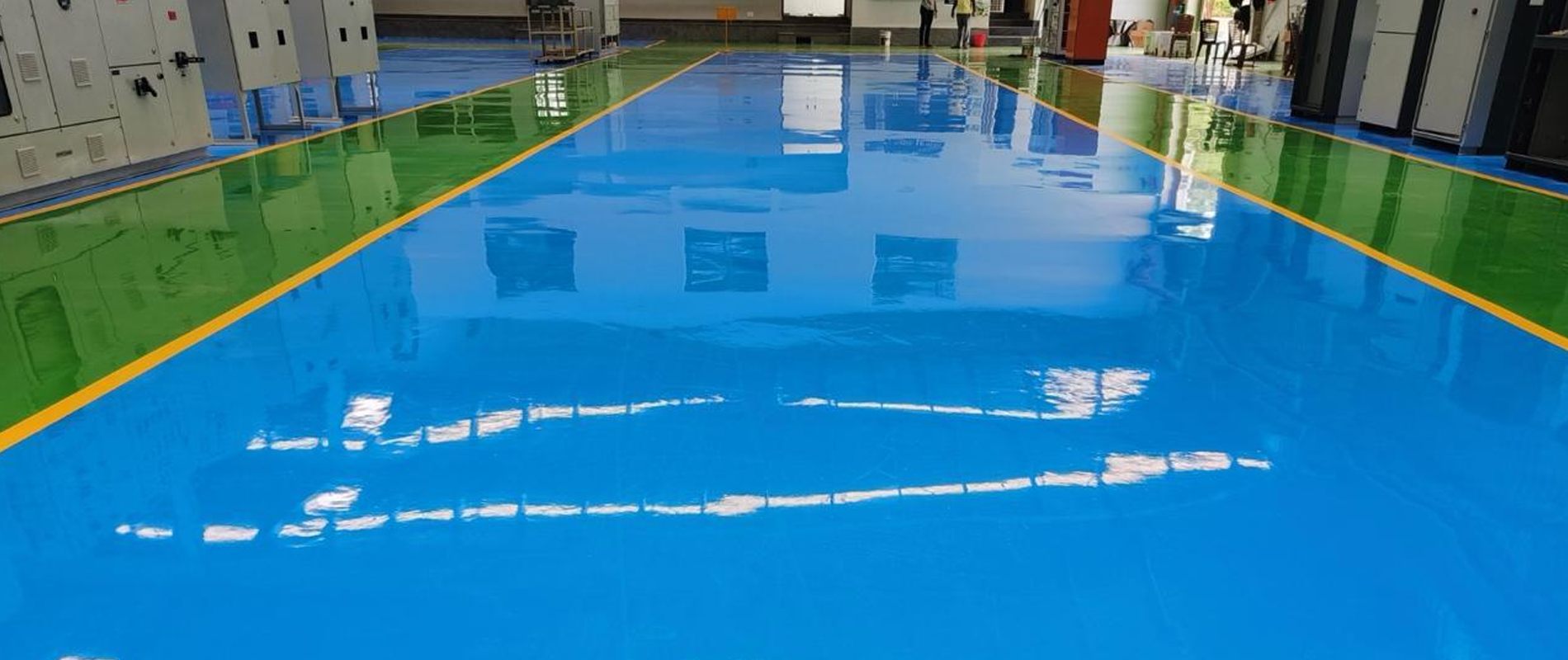 Industrial Epoxy Flooring Service in Bahadurgarh - SR Paints